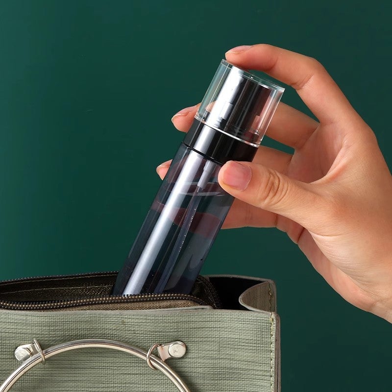Alcohol Spray Bottle Travel Household Disinfection Small Spray Bottle Transparent Black Transparent Plastic Bottling Fine Mist Small Spray Bottle - Image 4